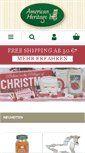 Mobile Screenshot of american-heritage.de