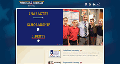Desktop Screenshot of american-heritage.org